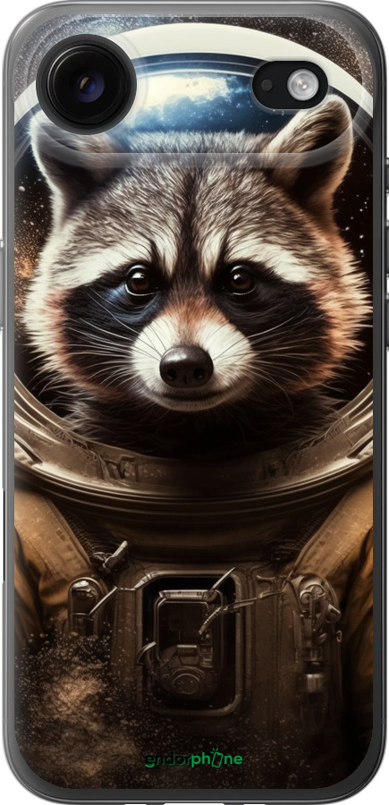 Силиконовый чехол Raccoon austronaut для Apple iPhone 17 AIR - 5581u-4032 изображение 