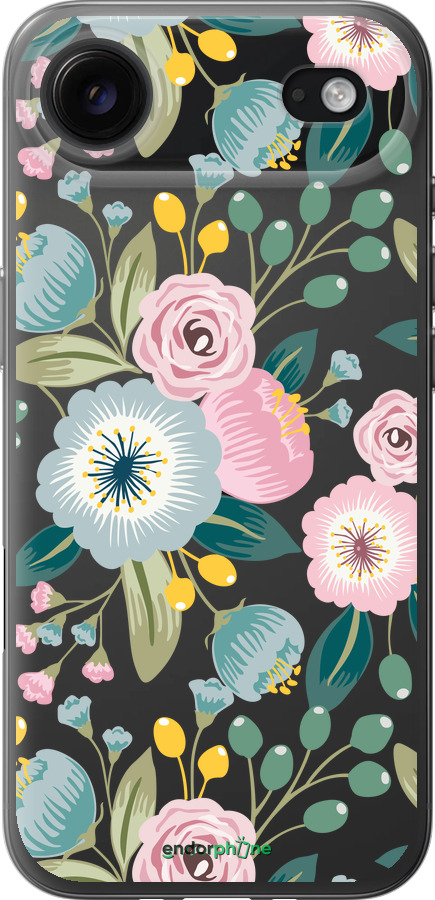 Силиконовый чехол Цветочные обои v2 для Apple iPhone 17 AIR - 5602u-4032 изображение 