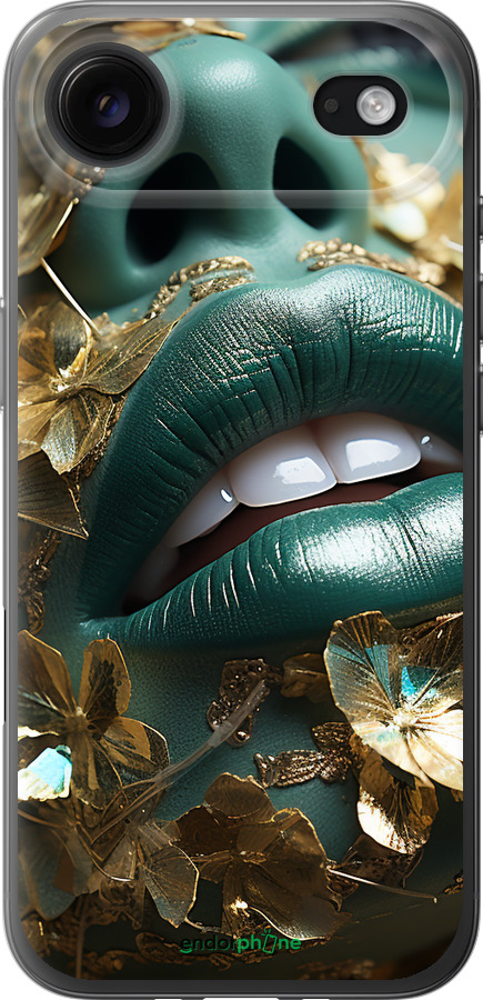 Силиконовый чехол Губы 2 для Apple iPhone 17 AIR - 5667u-4032 изображение 