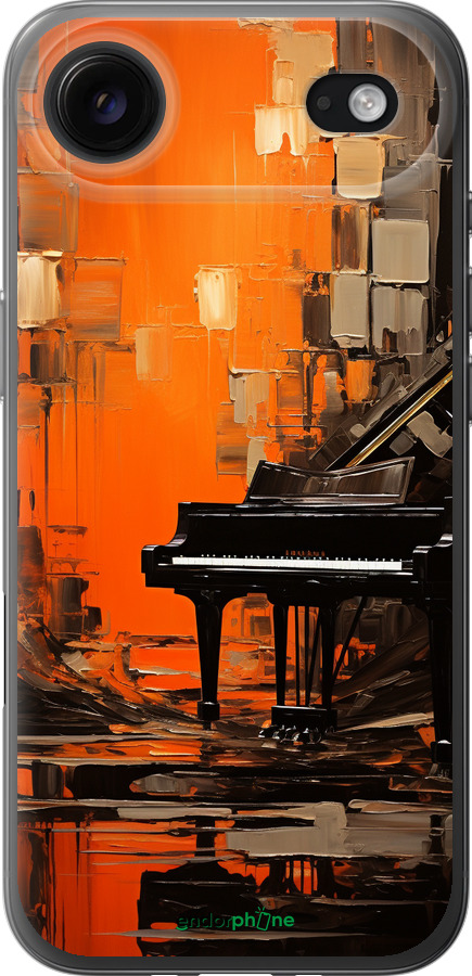 Силиконовый чехол Чехол для телефона Оранжевый Рояль для Apple iPhone 17 AIR - 5937u-4032 изображение 