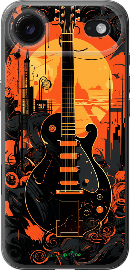 Силиконовый чехол Гитара для Apple iPhone 17 AIR - 5957u-4032 изображение 