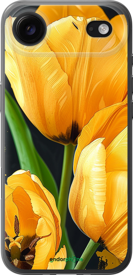 Силиконовый чехол Желтые тюльпаны для Apple iPhone 17 AIR - 5991u-4032 изображение 