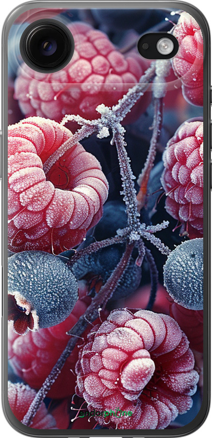 Силиконовый чехол Морозные ягоды для Apple iPhone 17 AIR - 6033u-4032 изображение 