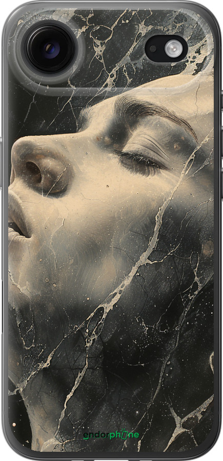Силиконовый чехол Мраморная женщина для Apple iPhone 17 AIR - 6040u-4032 изображение 
