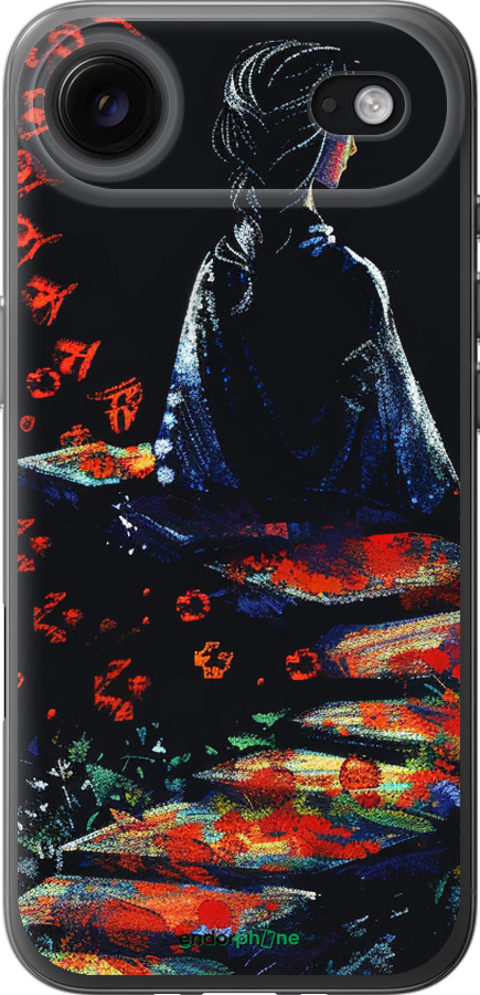 Силиконовый чехол Мечтательная девушка для Apple iPhone 17 AIR - 6042u-4032 изображение 