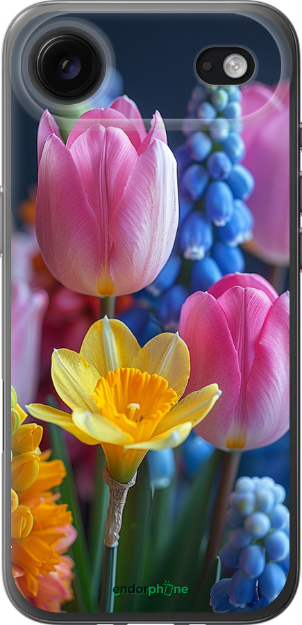 Силиконовый чехол Весенние цветы для Apple iPhone 17 AIR - 6058u-4032 изображение 