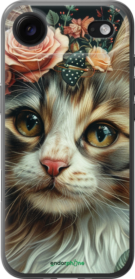 Силиконовый чехол Cats and flowers для Apple iPhone 17 AIR - 6069u-4032 изображение 