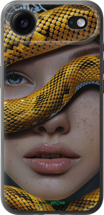 Силиконовый чехол Объятия змеи для Apple iPhone 17 AIR - 6081u-4032 изображение 