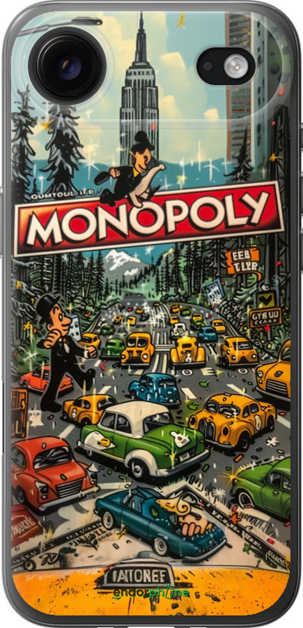 Силиконовый чехол Городской драйв Monopoly для Apple iPhone 17 AIR - 6088u-4032 изображение 