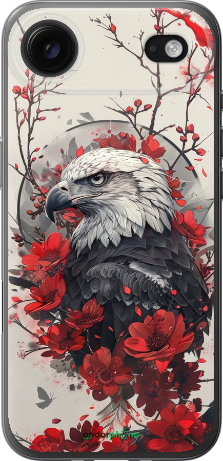 Силиконовый чехол Рубиновый орел для Apple iPhone 17 AIR - 6103u-4032 изображение 