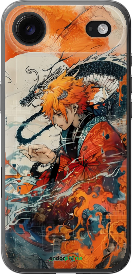 Силиконовый чехол Зеницу Агацума для Apple iPhone 17 AIR - 6114u-4032 изображение 