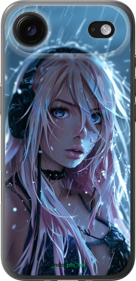 Силиконовый чехол Неоновый дождь для Apple iPhone 17 AIR - 6119u-4032 изображение 