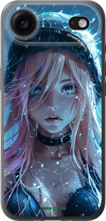 Силиконовый чехол Аниме-дива под дождем для Apple iPhone 17 AIR - 6120u-4032 изображение 