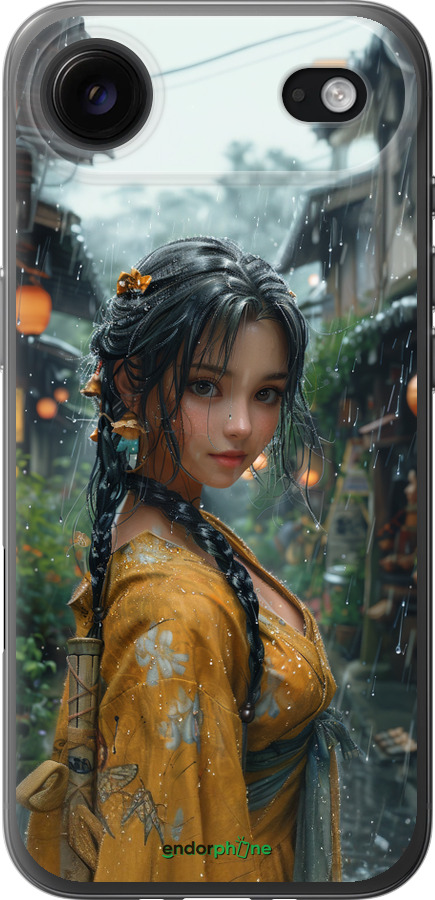 Силиконовый чехол Anime-girl для Apple iPhone 17 AIR - 6133u-4032 изображение 