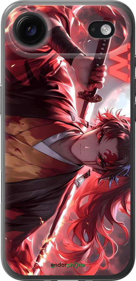 Силиконовый чехол Аниме воин для Apple iPhone 17 AIR - 6281u-4032 изображение 