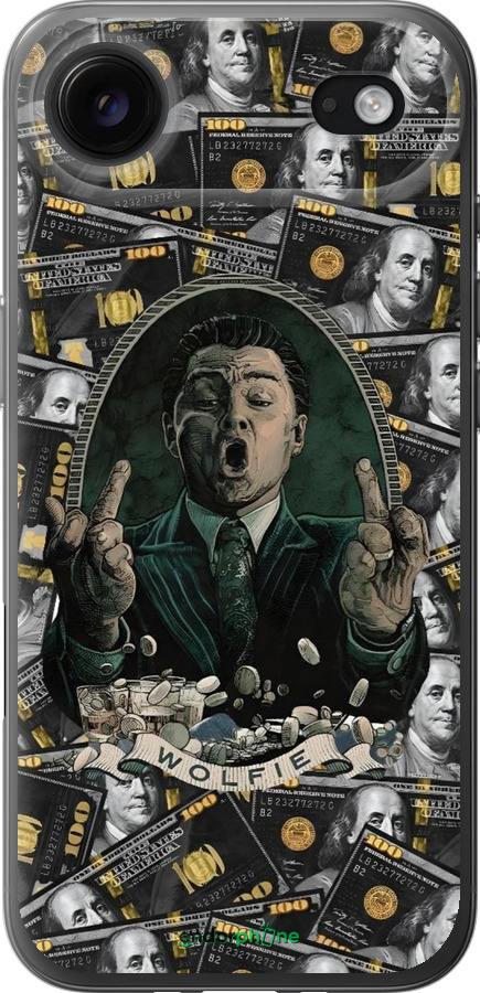 Силиконовый чехол Волк с валл стрит для Apple iPhone 17 AIR - 6287u-4032 изображение 