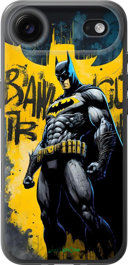 Силиконовый чехол Бетмен для Apple iPhone 17 AIR - 6290u-4032 изображение 