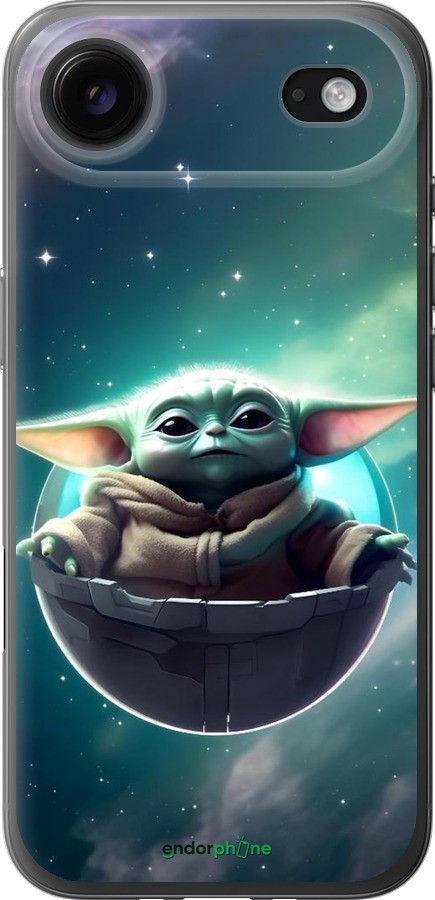 Силіконовий чехол Малышь йода для Apple iPhone 17 AIR - 6294u-4032 изображение 