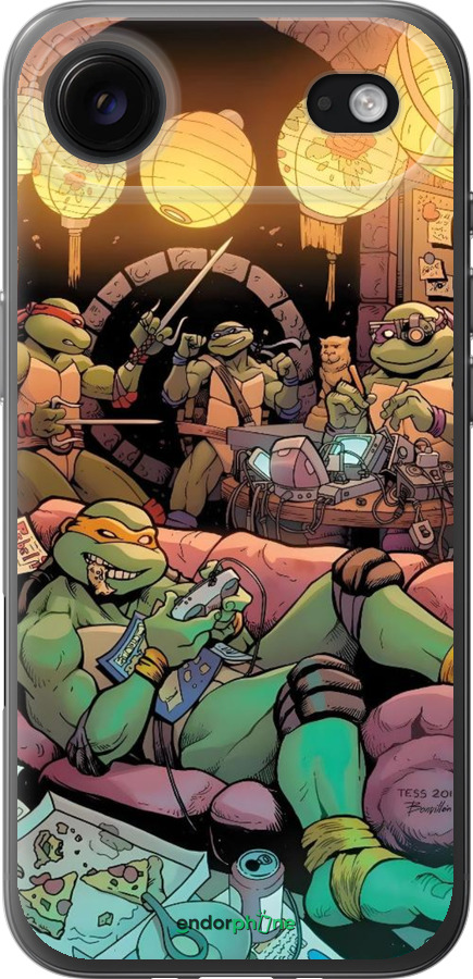 Силиконовый чехол Черепашки нинзя для Apple iPhone 17 AIR - 6346u-4032 изображение 