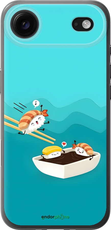 Силиконовый чехол Суши для Apple iPhone 17 AIR - 6354u-4032 изображение 