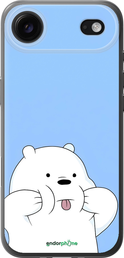 Силиконовый чехол Милый мишка для Apple iPhone 17 AIR - 6357u-4032 изображение 