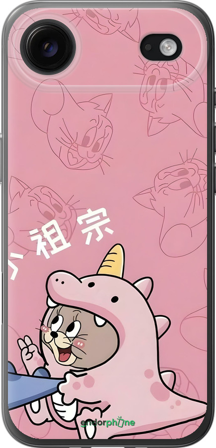 Силиконовый чехол Том и джерри 2 для Apple iPhone 17 AIR - 6359u-4032 изображение 