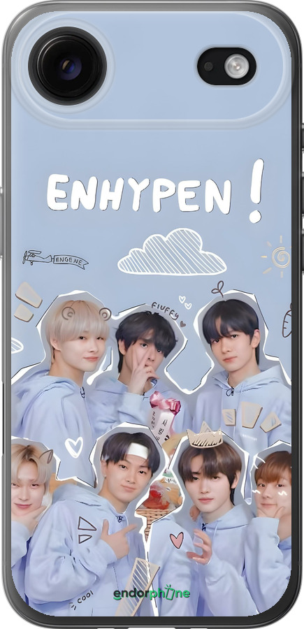 Силиконовый чехол Энхайпен для Apple iPhone 17 AIR - 6362u-4032 изображение 