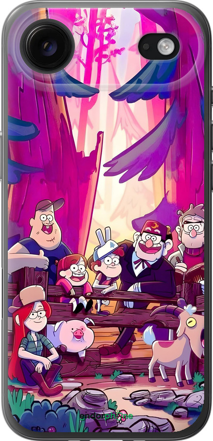 Силиконовый чехол Гравити Фолз для Apple iPhone 17 AIR - 6365u-4032 изображение 