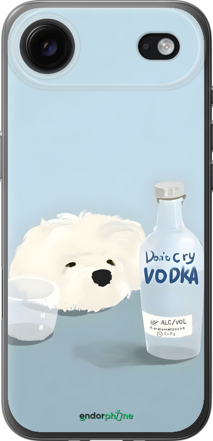 Силиконовый чехол Пес водка для Apple iPhone 17 AIR - 6368u-4032 изображение 