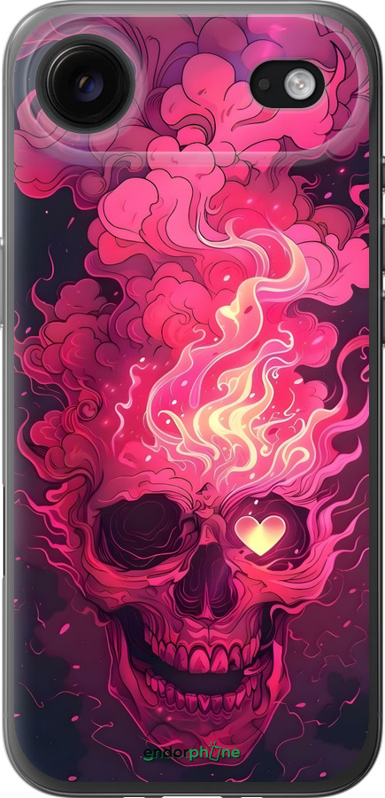 Силиконовый чехол Череп арт для Apple iPhone 17 AIR - 6385u-4032 изображение 