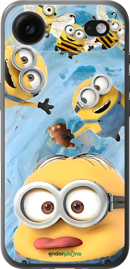 Силиконовый чехол Миньоны для Apple iPhone 17 AIR - 6386u-4032 изображение 