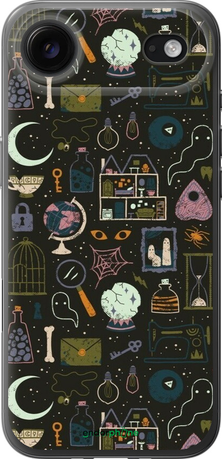 Силиконовый чехол Колдовской принт для Apple iPhone 17 AIR - 6425u-4032 изображение 