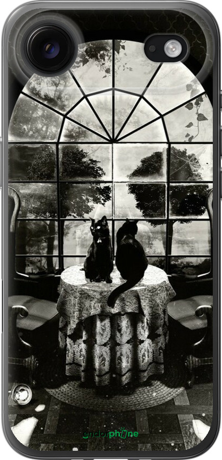 Силиконовый чехол Череп и коты для Apple iPhone 17 AIR - 6432u-4032 изображение 