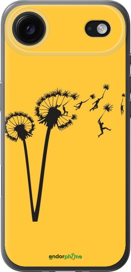 Силиконовый чехол Минимализм одуванчики для Apple iPhone 17 AIR - 6449u-4032 изображение 