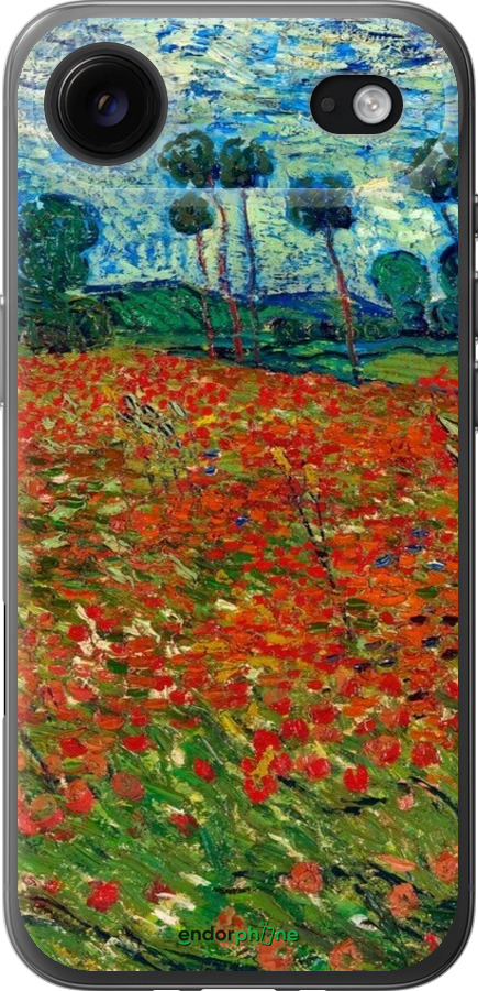 Силиконовый чехол Винсент Ван Гог-Маковое поле для Apple iPhone 17 AIR - 6466u-4032 изображение 