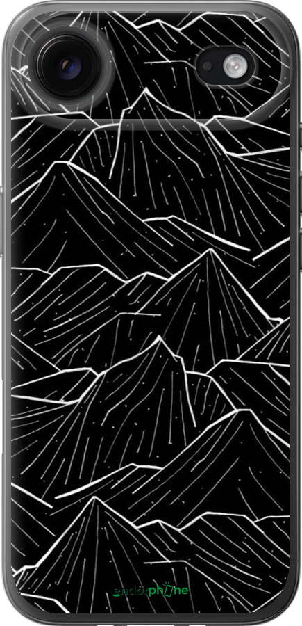 Силиконовый чехол С изображением Темных гор для Apple iPhone 17 AIR - 6489u-4032 изображение 