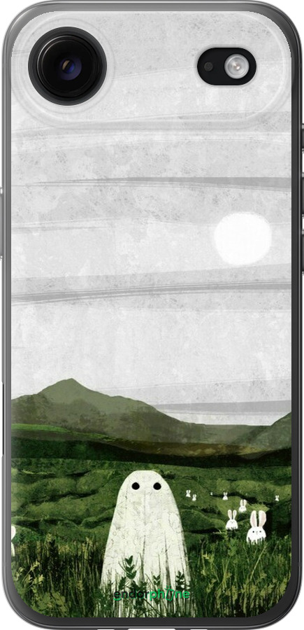 Силиконовый чехол Привидение для Apple iPhone 17 AIR - 6492u-4032 изображение 