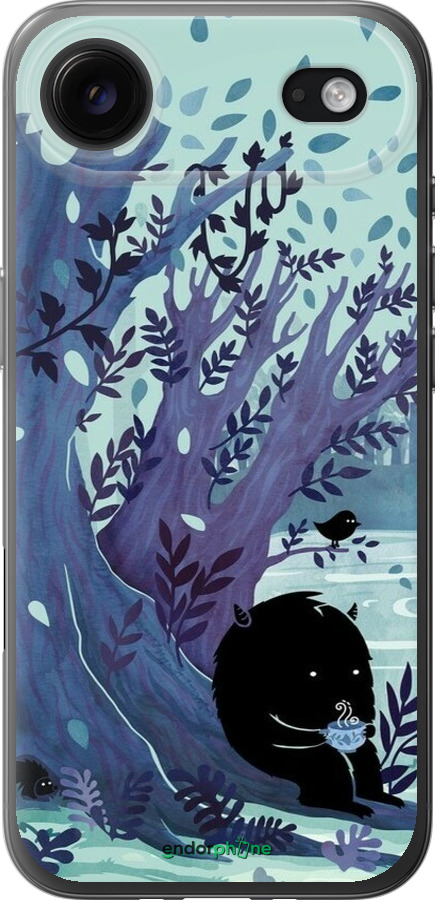 Силиконовый чехол Арт принт Тихое место чая для Apple iPhone 17 AIR - 6544u-4032 изображение 