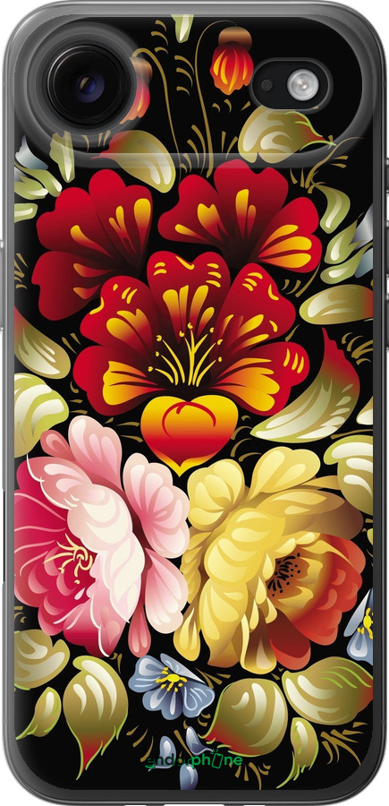 Силіконовий чехол Хохлома 6 для Apple iPhone 17 AIR - 829u-4032 изображение 