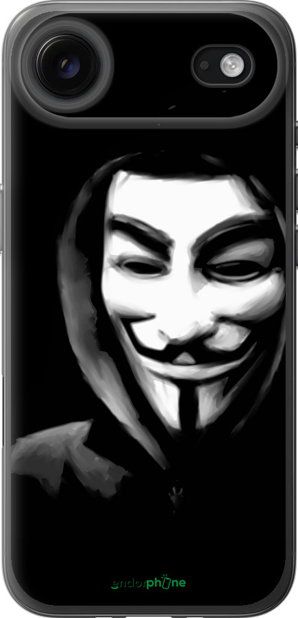 Силиконовый чехол Анонимус для Apple iPhone 17 AIR - 832u-4032 изображение 