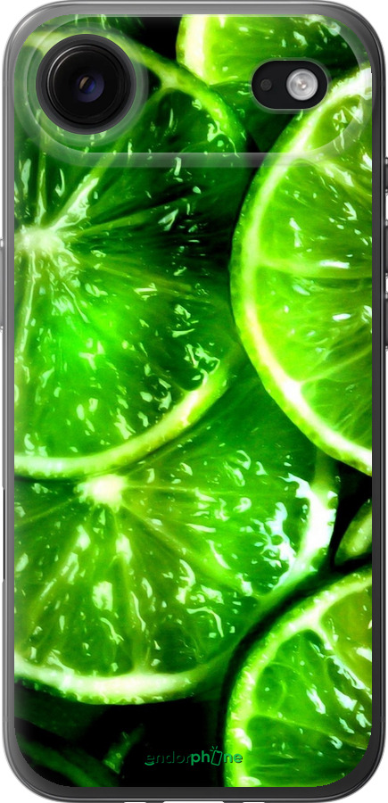 Силиконовый чехол Зелёные дольки лимона для Apple iPhone 17 AIR - 852u-4032 изображение 