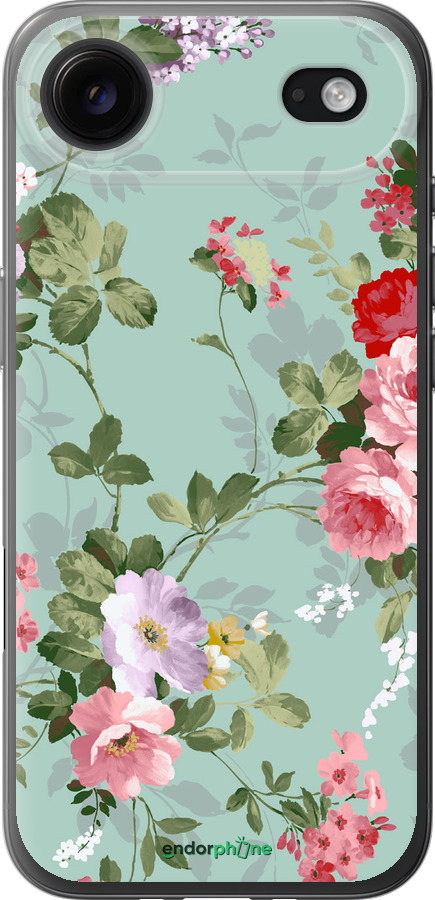 Силиконовый чехол Цветочные обои 2 для Apple iPhone 17 AIR - 862u-4032 изображение 