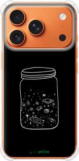 Силикон с усиленными углами чехол 'Космос в банке' для iPhone 17 PRO MAX изображение 4