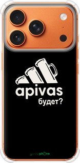 Силикон с усиленными углами чехол А пивас для Apple iPhone 17 PRO MAX - 4571sp-4029 изображение 