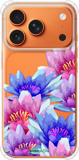 Силикон с усиленными углами чехол Лотос для Apple iPhone 17 PRO MAX - 4862sp-4029 изображение 