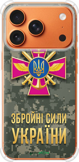Силикон с усиленными углами чехол ЗСУ для Apple iPhone 17 PRO MAX - 5269sp-4029 изображение 