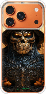 Силикон с усиленными углами чехол Череп 2 для Apple iPhone 17 PRO MAX - 5652sp-4029 изображение 