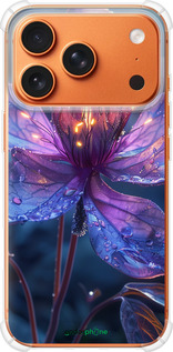 Силикон с усиленными углами чехол Магический цветок для Apple iPhone 17 PRO MAX - 6038sp-4029 изображение 
