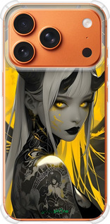 Силикон с усиленными углами чехол Аниме демон 2 для Apple iPhone 17 PRO MAX - 6309sp-4029 изображение 