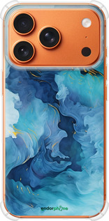 Силикон с усиленными углами чехол Акварель для Apple iPhone 17 PRO MAX - 6320sp-4029 изображение 